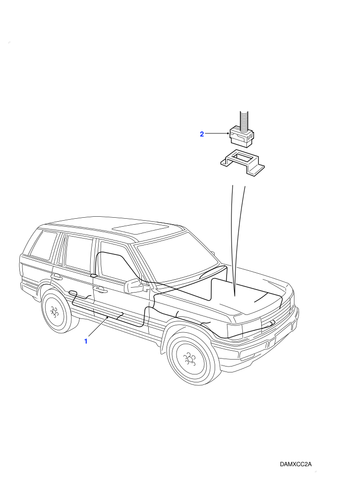 Harness - Under Bonnet (4.0L V8 L/R Petrol,4.6L V8 L/R Petrol)