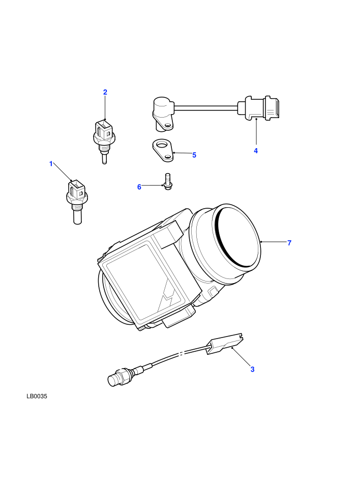 Sensors (2.0L I4 8V TCIE)
