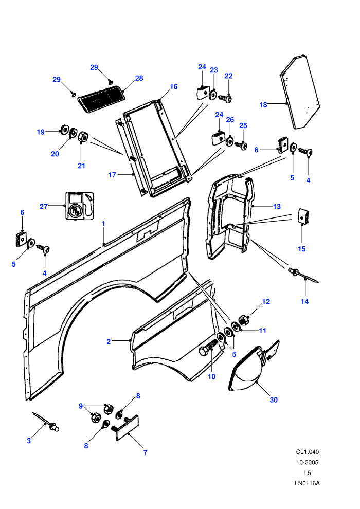 Bodyside Outer Panels