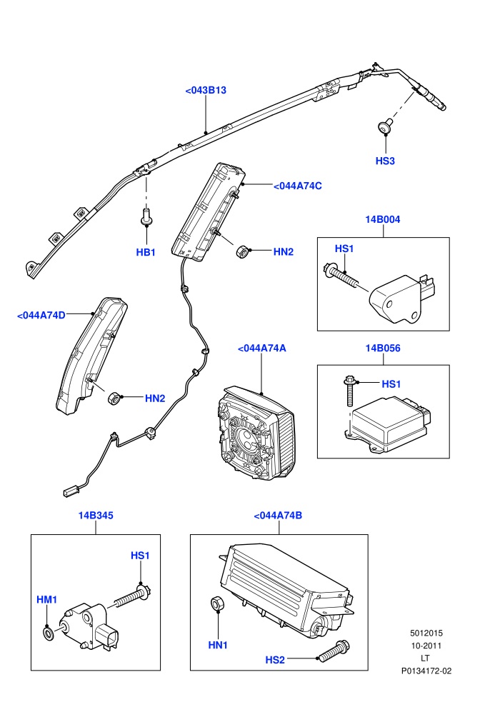 Airbag System ((V)TO9A999999)