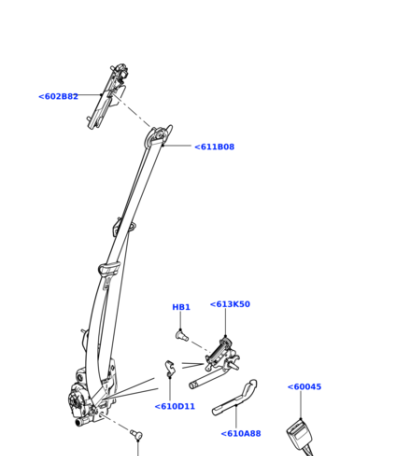 LR080344 LAND ROVER Болт M10 X 28MM