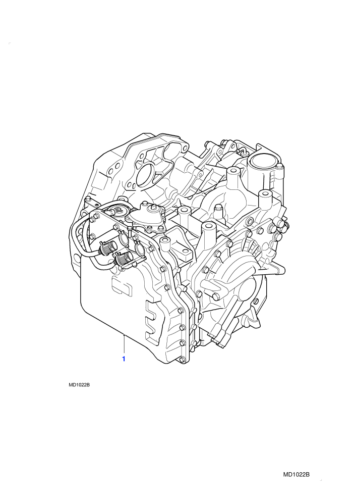 Transmission Assembly (2.5 KV6 Petrol,Automatic Transmission,M47 2.0L I4 16V Diesel)