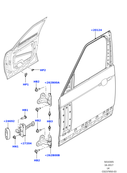 LR038527 LAND ROVER