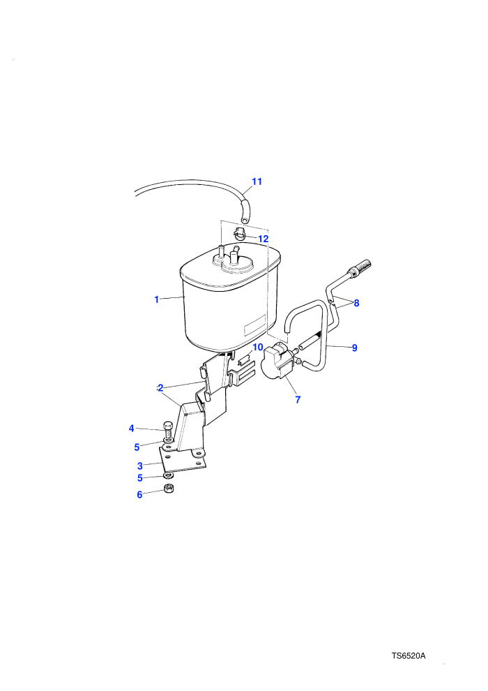 Charcoal Canister (3.9L V8 EFI Petrol,With Catalyst)((V)FROMEA308803)