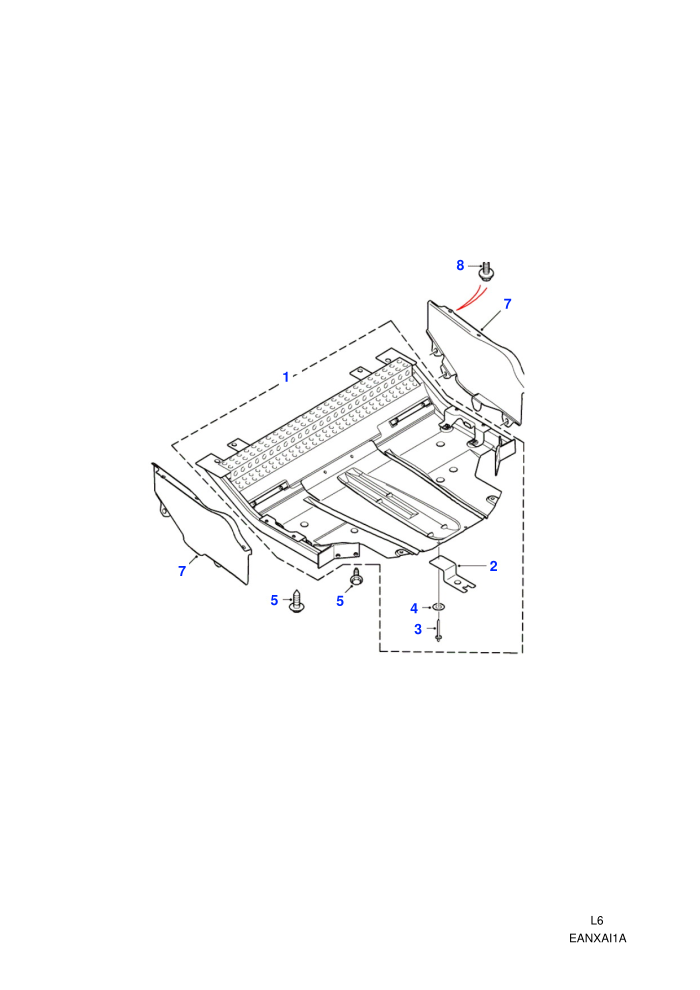 Undertray Assembly ((-)CDN/MEX/USA)((V)TO3A999999)