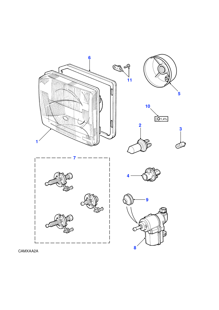 Headlamps - Carello ((V)FROMMA081992)