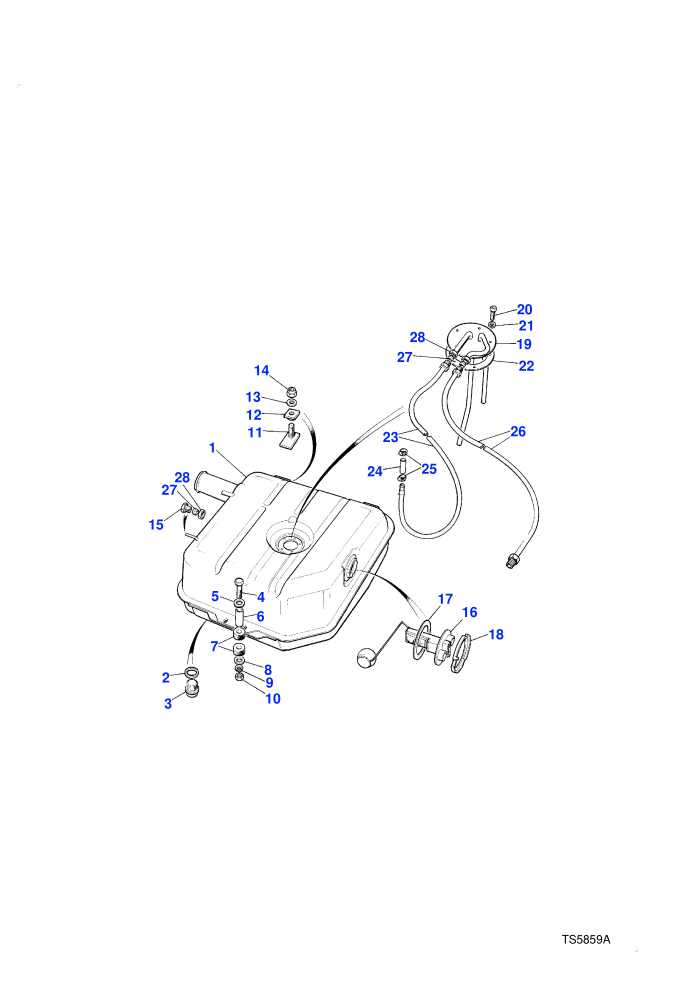 Fuel Tank-Metal (With Diesel Engines)