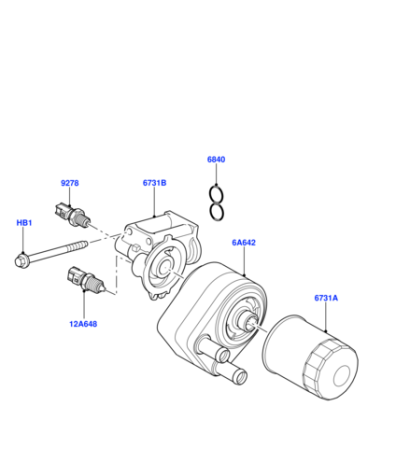 LR031439 FRAM Фильтр масляный V8 D3/RRS/RRN