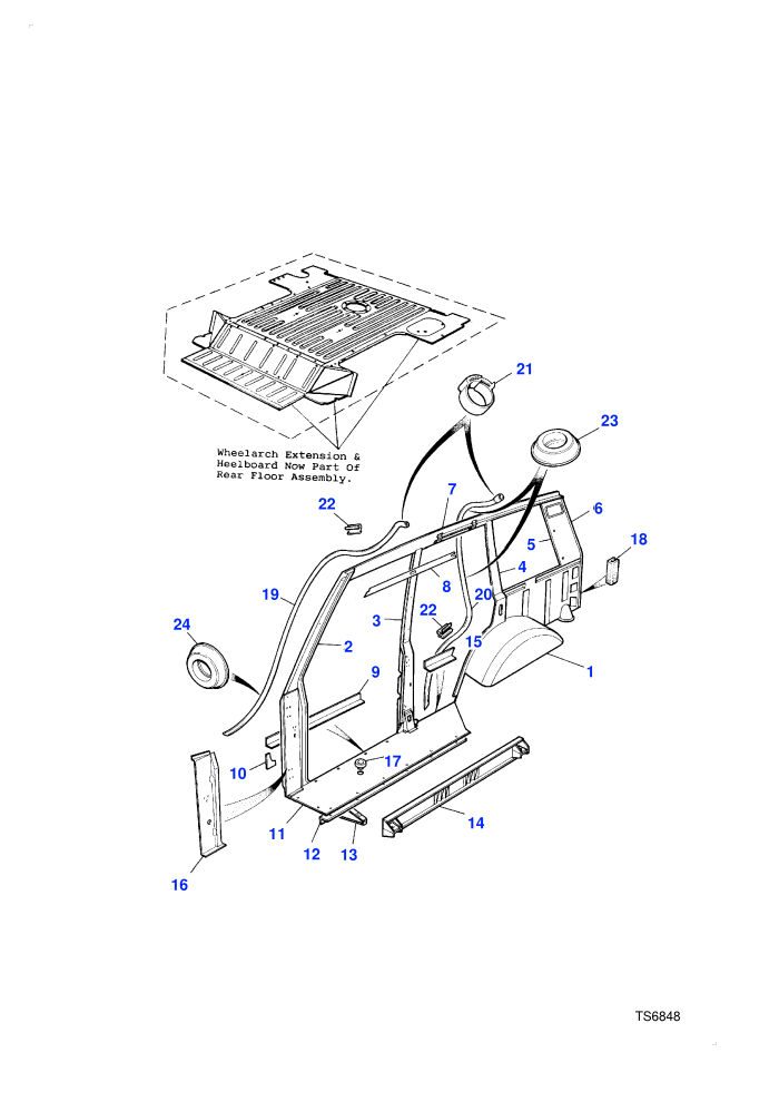 Bodyside (4 Door Station Wagon)((V)FROMGA441004)