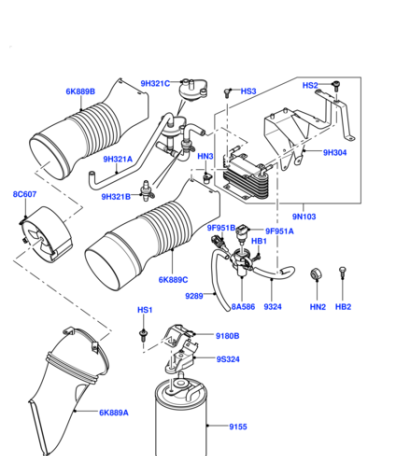 WFL000070 LAND ROVER Фильтр топливный RRN 3.0D