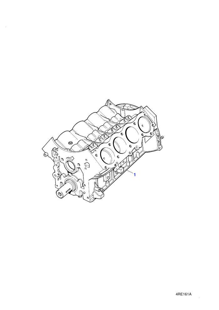 Engine Short (Petrol V8 L/R EFI)
