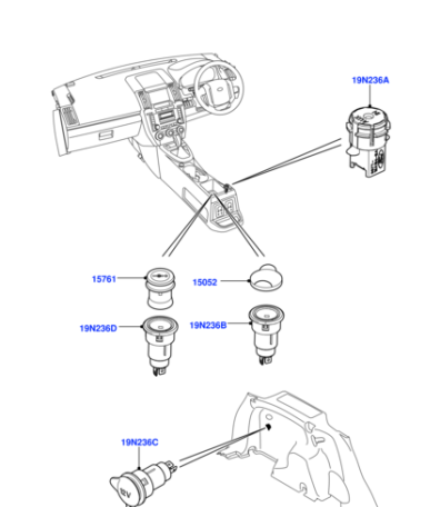 LR003821 LAND ROVER