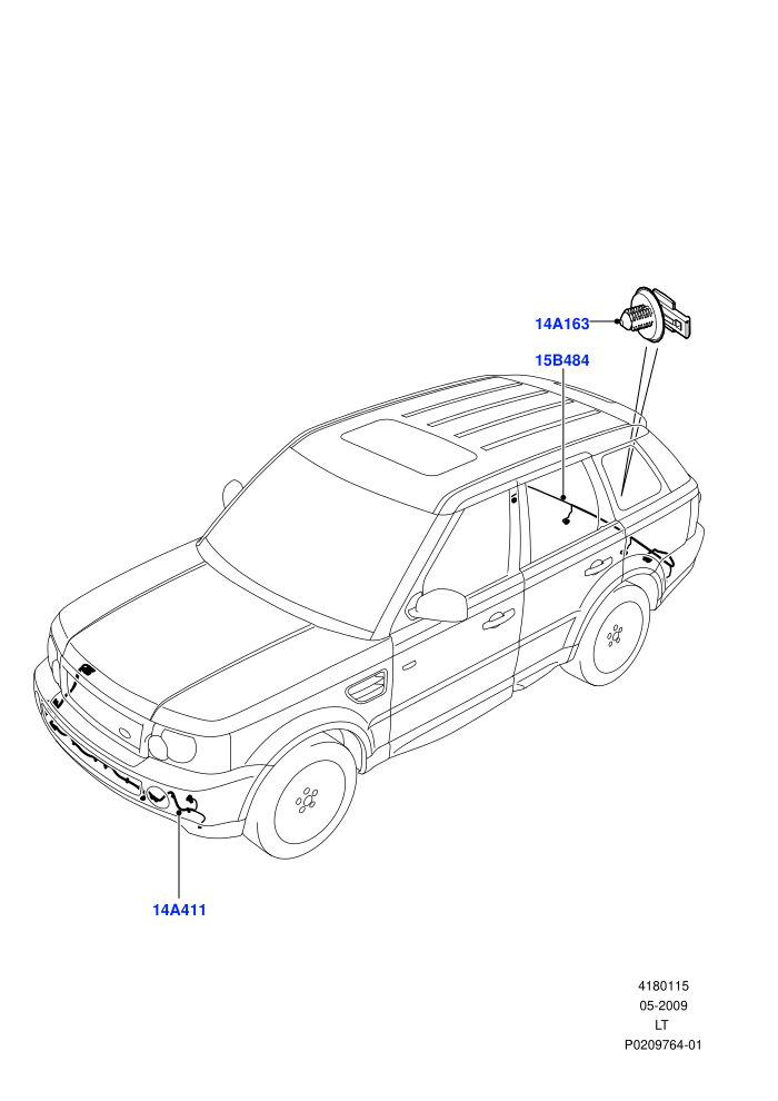 Electrical Wiring - Body And Rear (Bumper)((V)FROMAA000001)