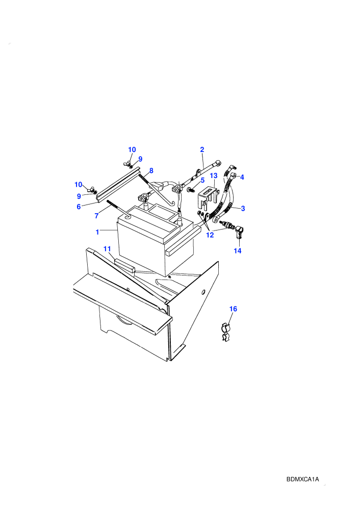 Battery And Cables (With Petrol Engines)