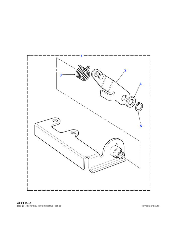 Throttle Linkage (2.25L 4 Cyl L/R Petrol)