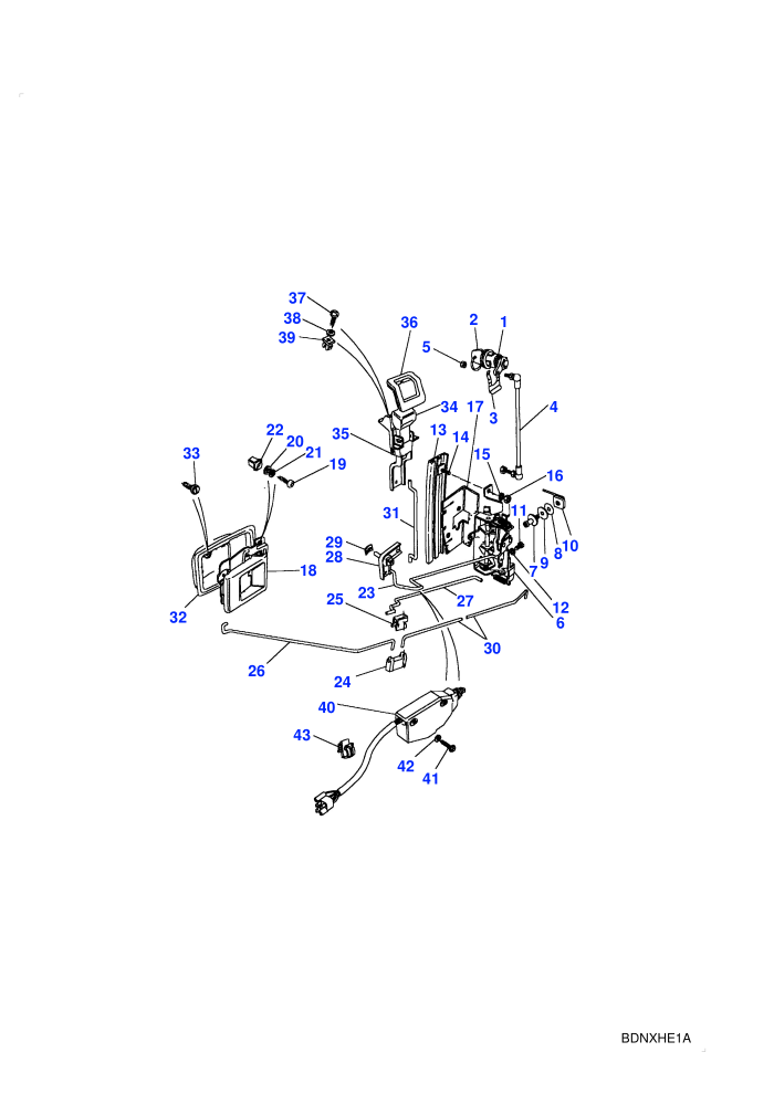 Door Locks (2 Door Station Wagon)