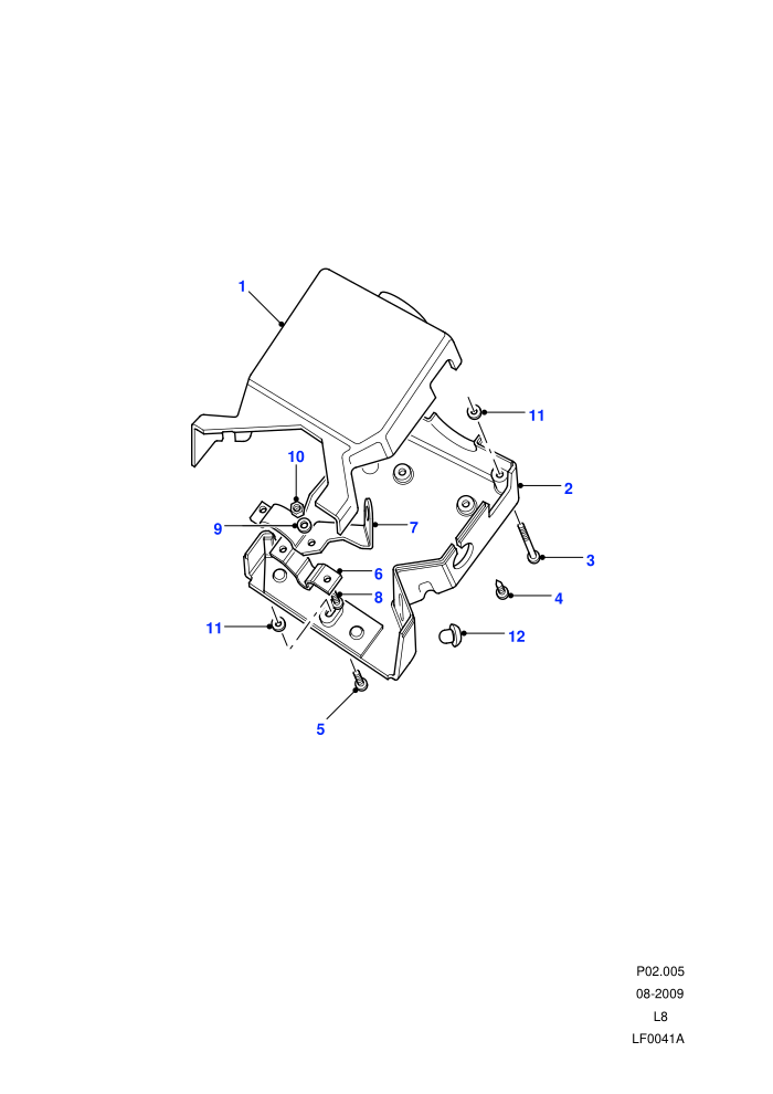Steering Column Shroud ((V)FROM7A000001)