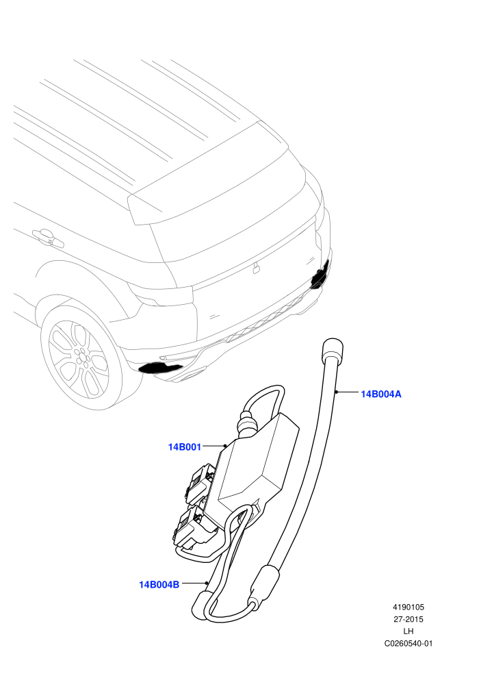 Vehicle Modules And Sensors (Halewood (UK))(Gesture Tailgate System)((V)FROMGH000001)