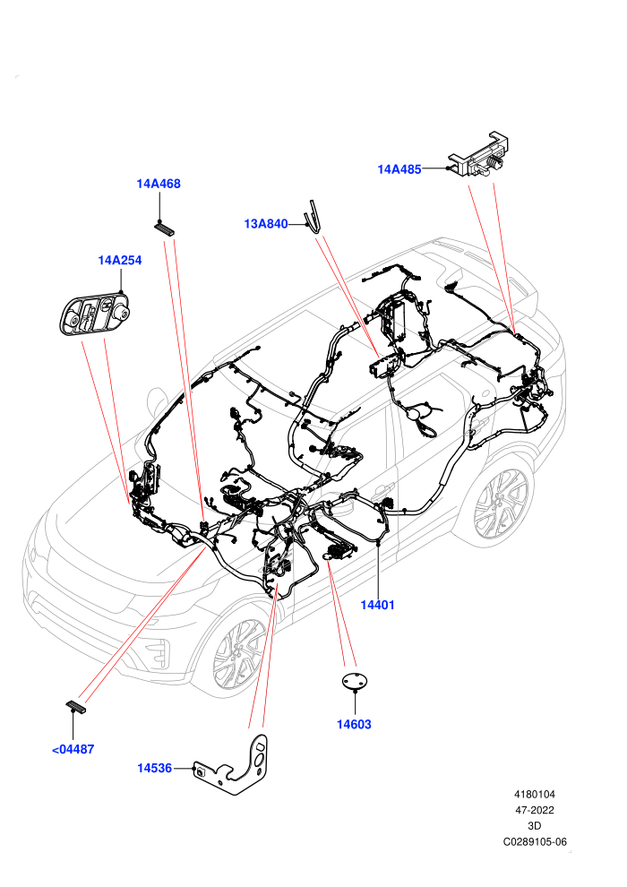 Main Harness (Nitra Plant Build)((V)FROMK2000001)
