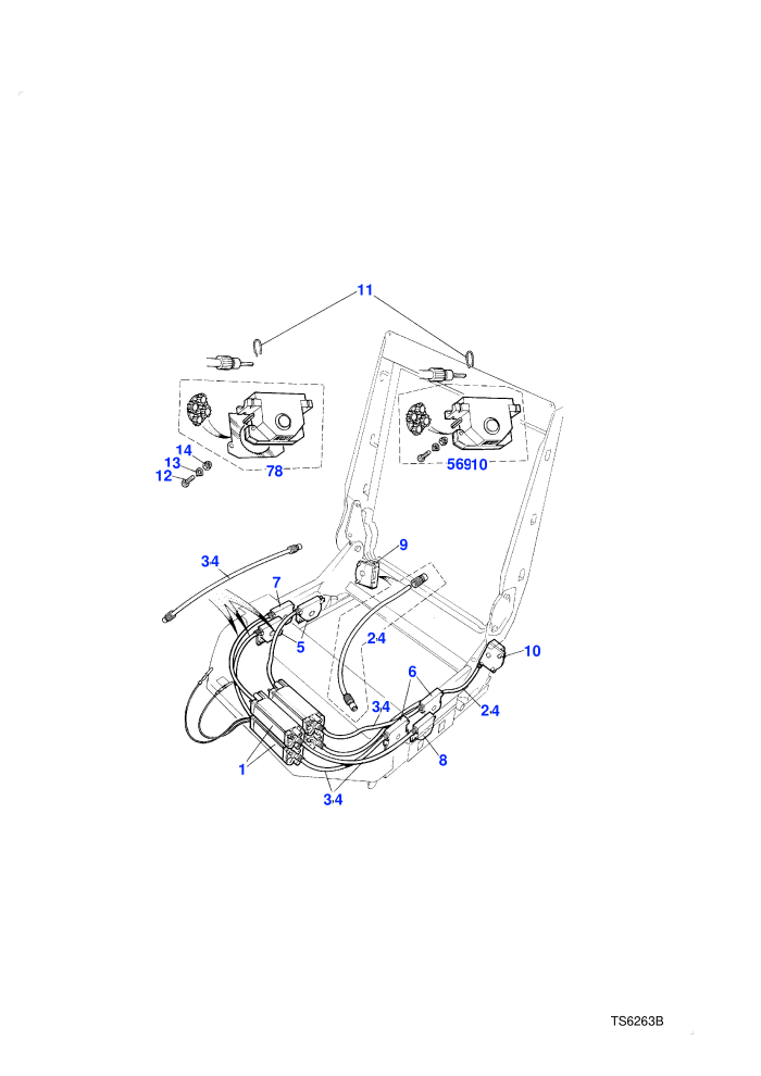 Front Seats-Motors & Cables