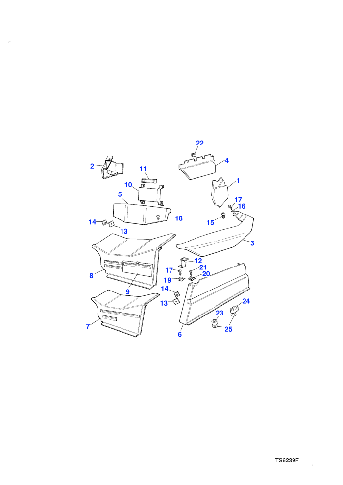 Plinth & Finishers-From (V) HA469435 (2Dr) & (V) FA351847(4Dr)