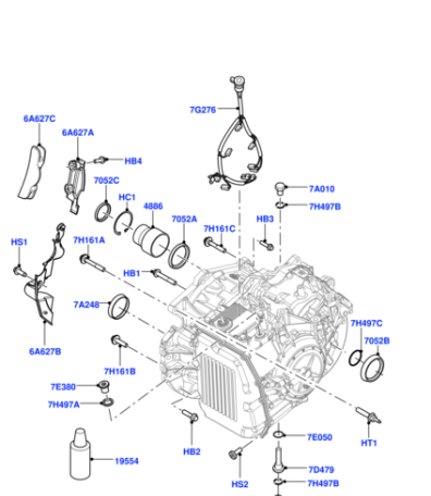 LR000867 LAND ROVER Кольцо уплотнительное пробки АКПП
