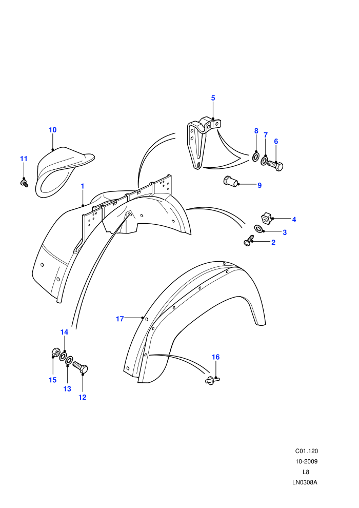 Wheelarch And Eyebrow ((V)FROM7A000001)