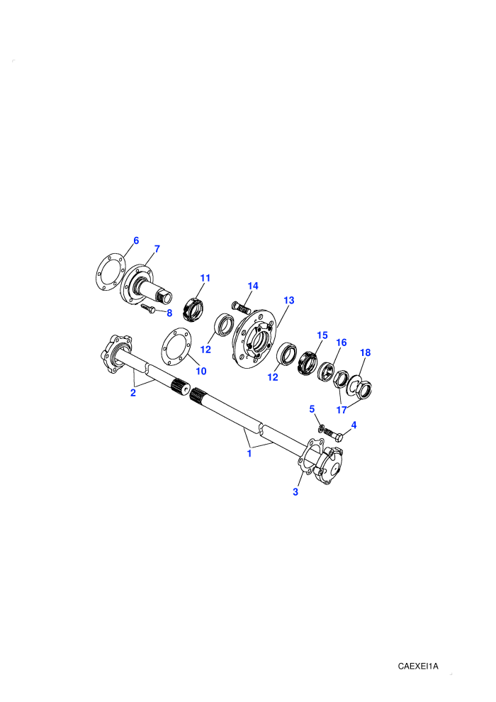 Hubs And Driveshafts ((V)TOJA032850)
