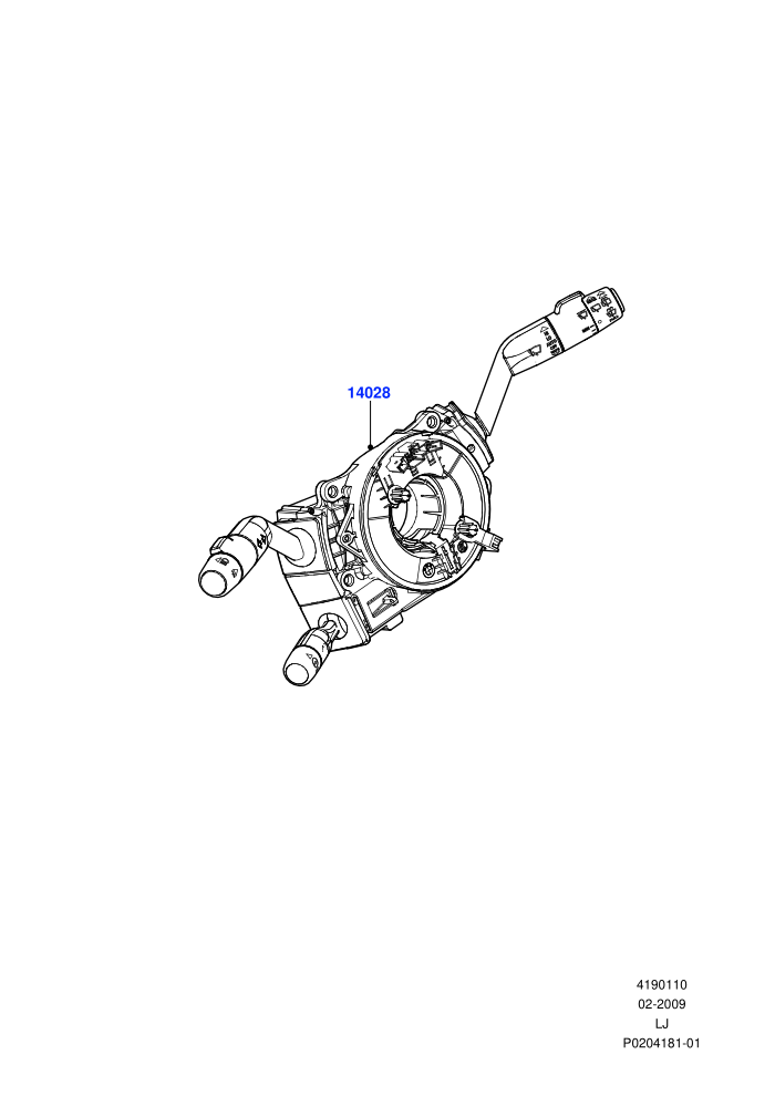 Switches (Steering Column)((V)FROMAA000001)