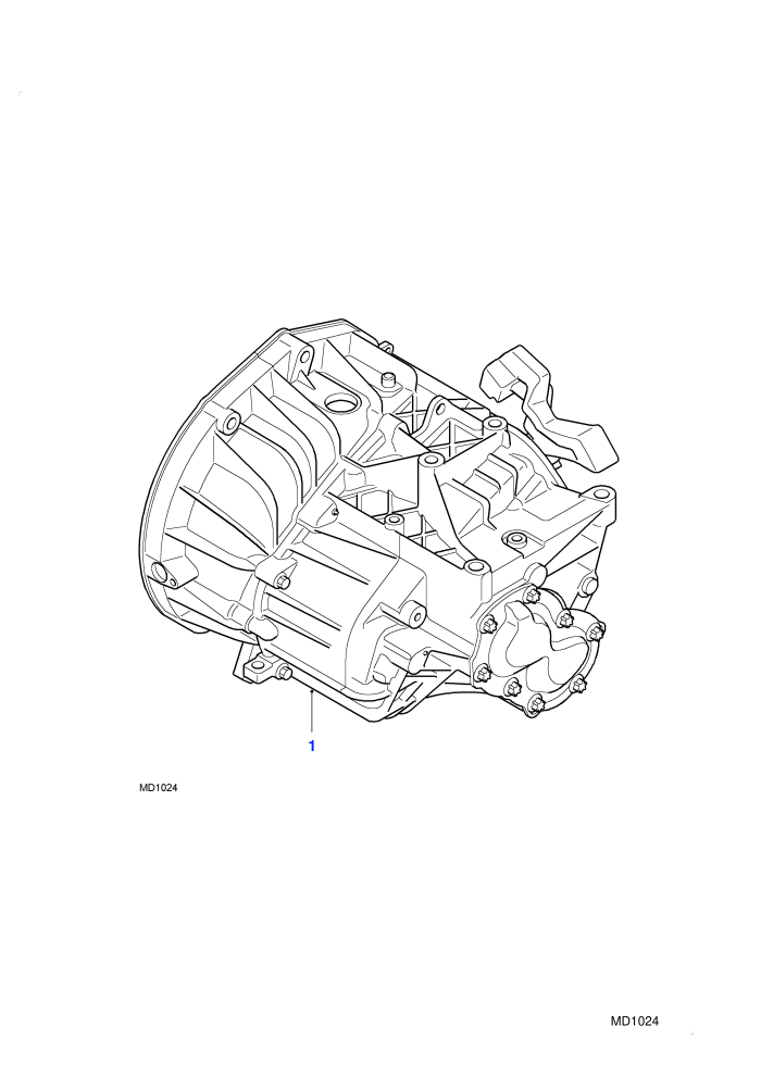 Transmission Assembly (M47 2.0L I4 16V Diesel,Manual Transmission)