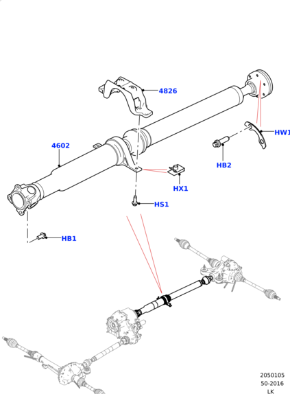 LR092696 LAND ROVER