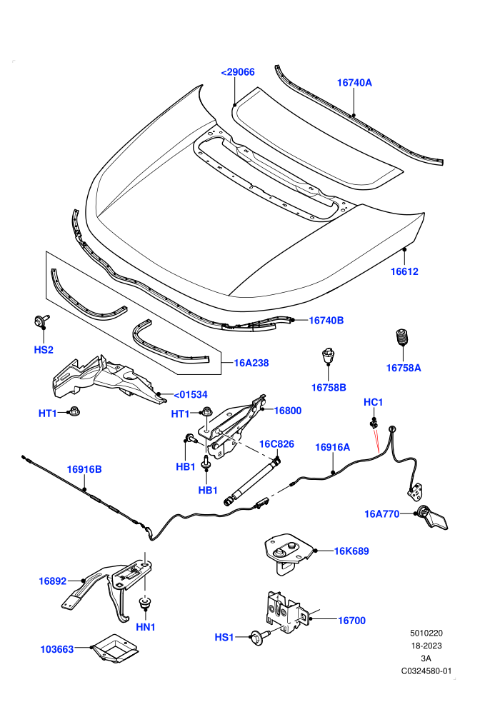 Hood And Related Parts (Itatiaia (Brazil))((V)FROMLT000001)