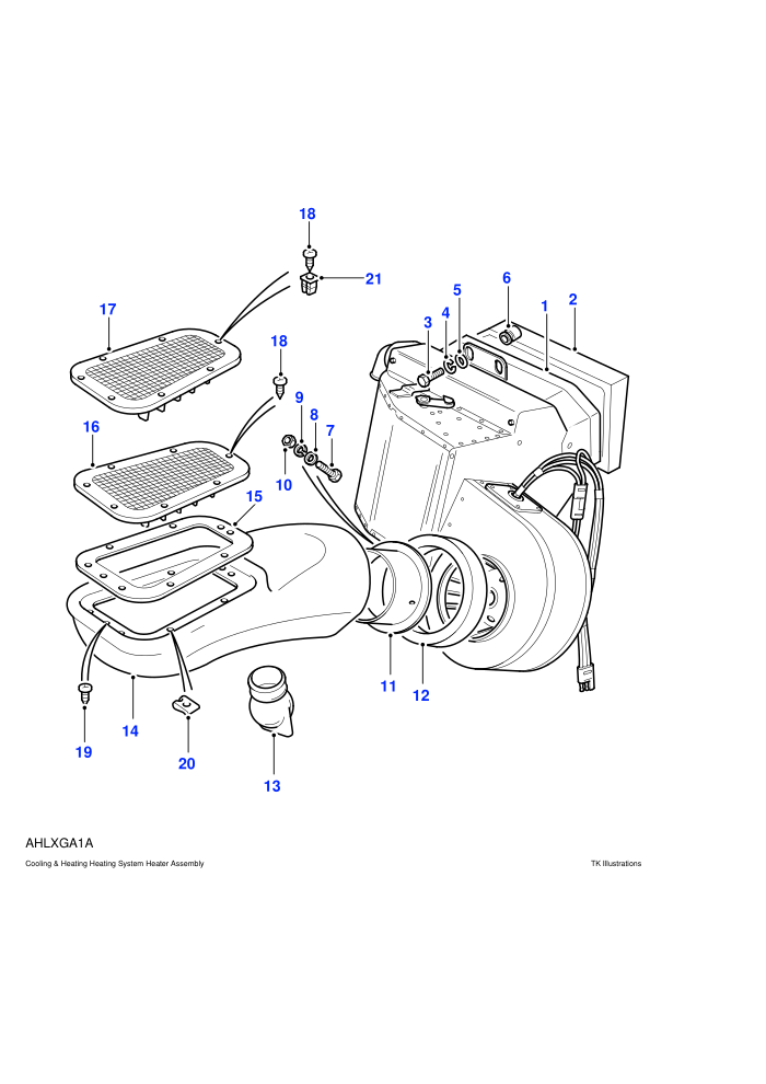 Heater Assembly (With Diesel Engines)