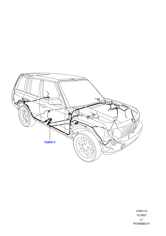 Electrical Wiring - Body And Rear (Main Harness)((V)TO9A999999 (V)FROM8A000000)