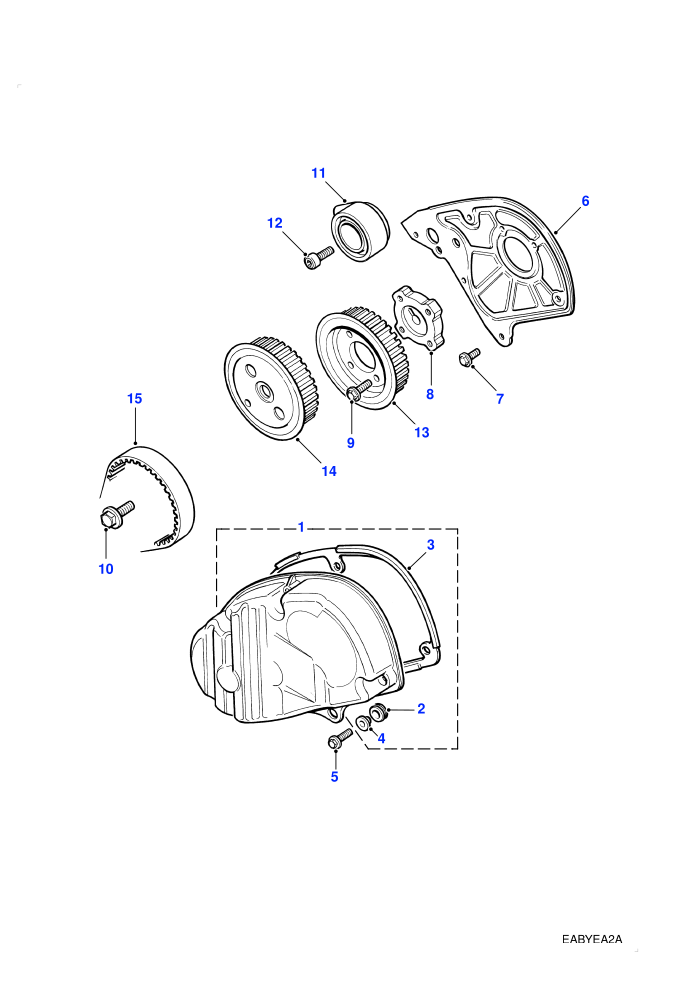 Rear Cover (2.0L I4 8V TCIE)