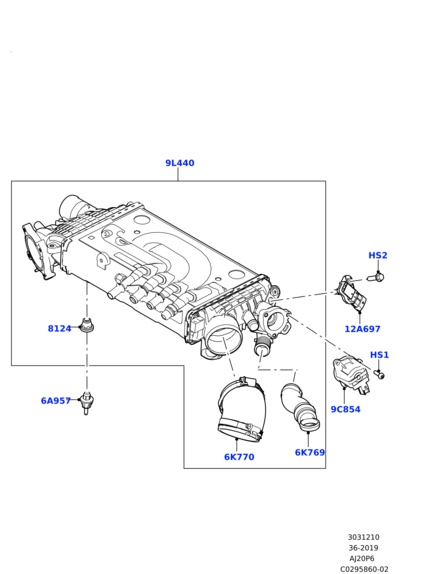 LR124956 LAND ROVER