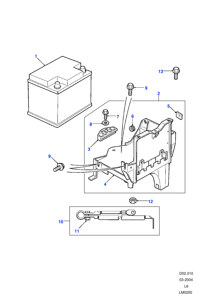 Battery (With Petrol Engines)((V)TOYA999999)