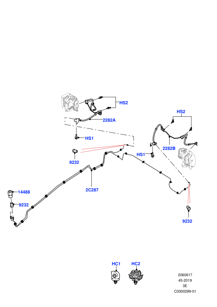 Rear Brake Pipes