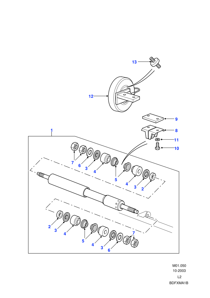 Track Rods & Damper Cont.