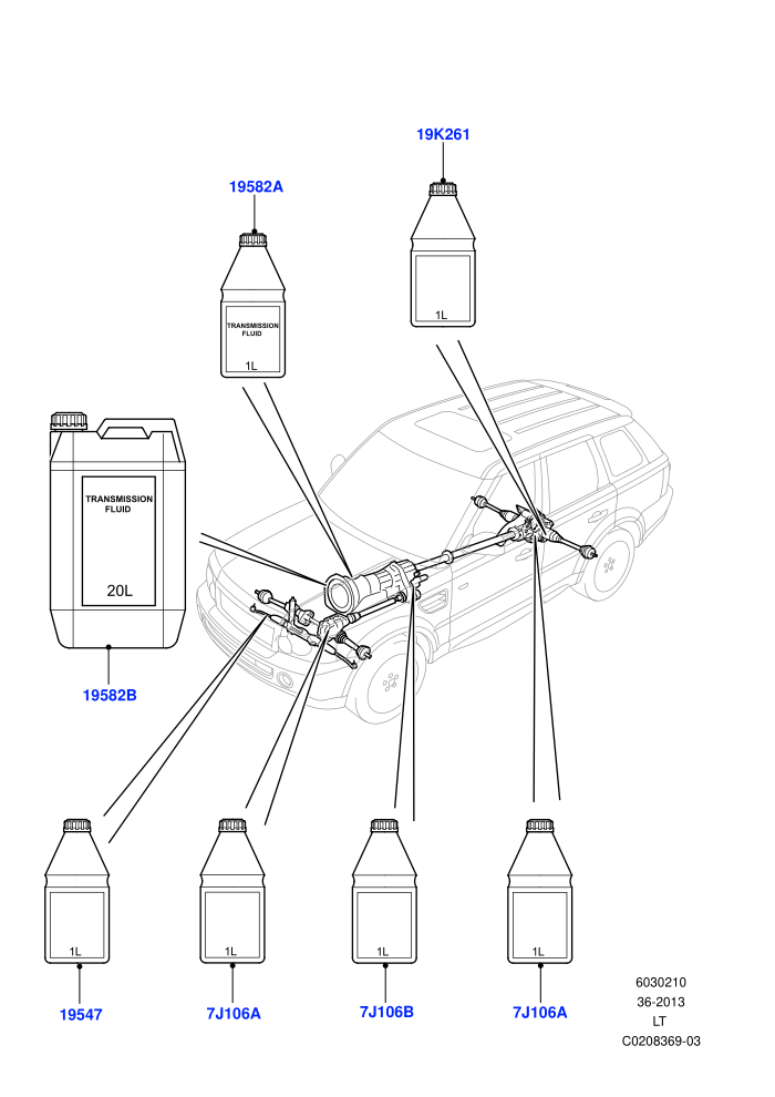 Transmission & Power Steering Oil ((V)FROMAA000001)