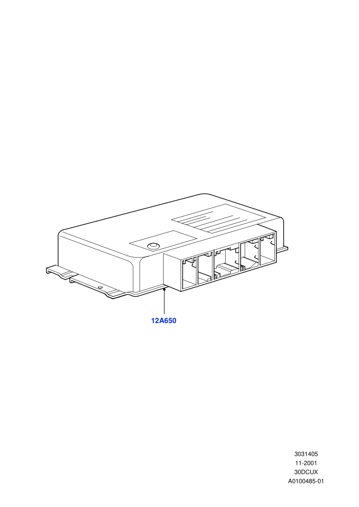 Engine Modules And Sensors (Less Armoured,M57 D30 3.0 Diesel)