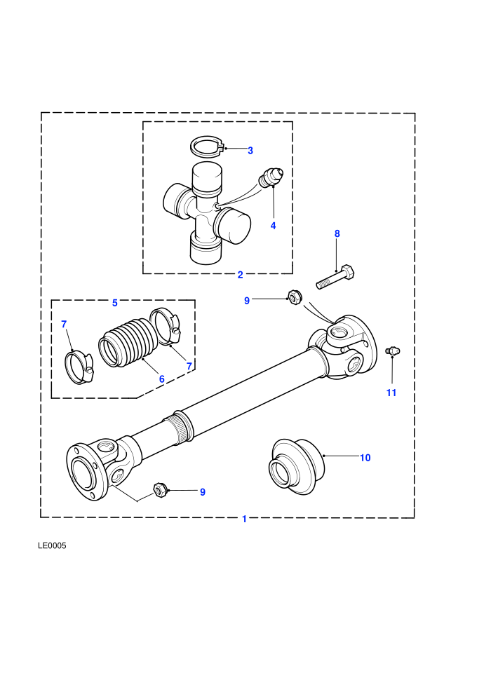 Propshaft Front