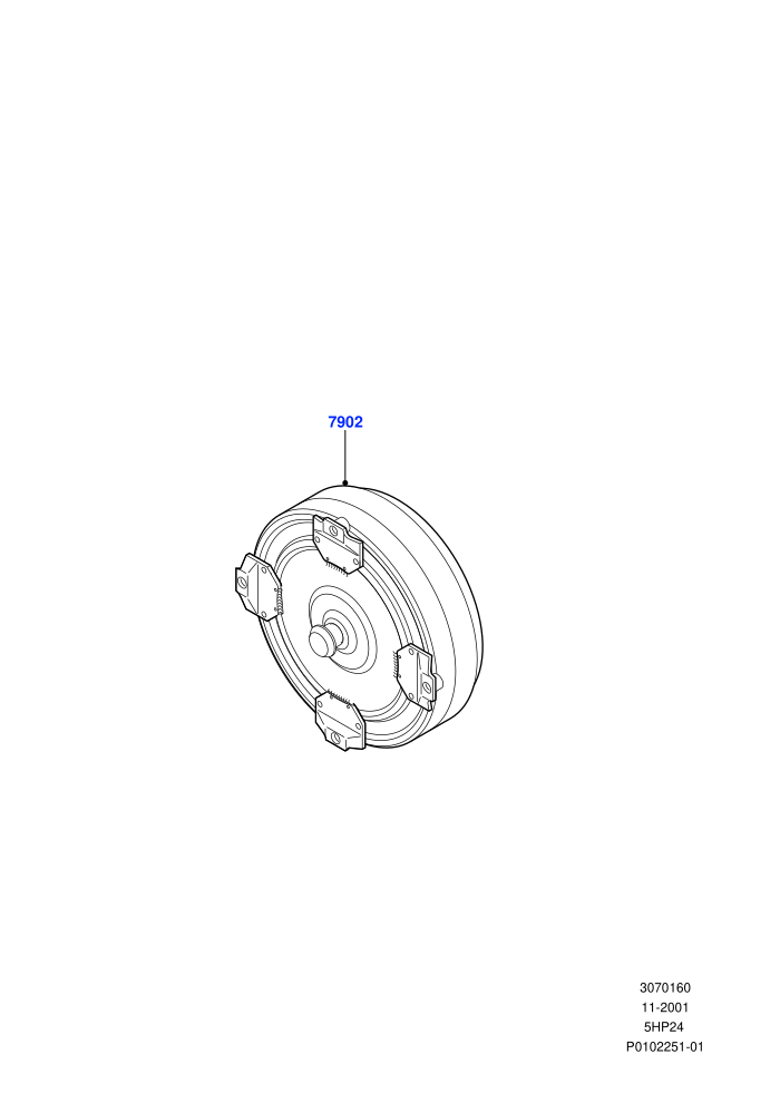 Converter (5 Speed Automatic - Steptronic,M62 B44 4.4 V8 Petrol)