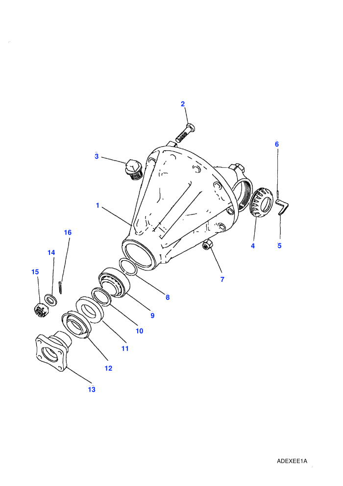 Differential Rear (With Land Rover Type Axle)((V)TOKA930455)