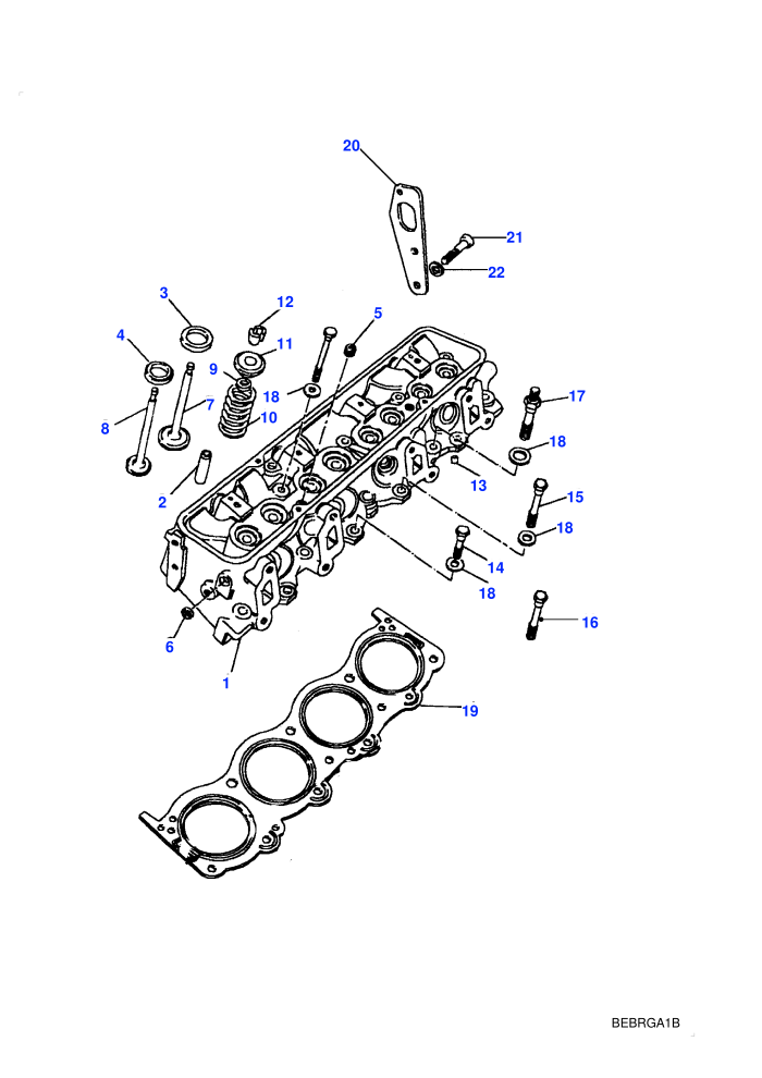 Cylinder Head (V8 EFI Petrol)