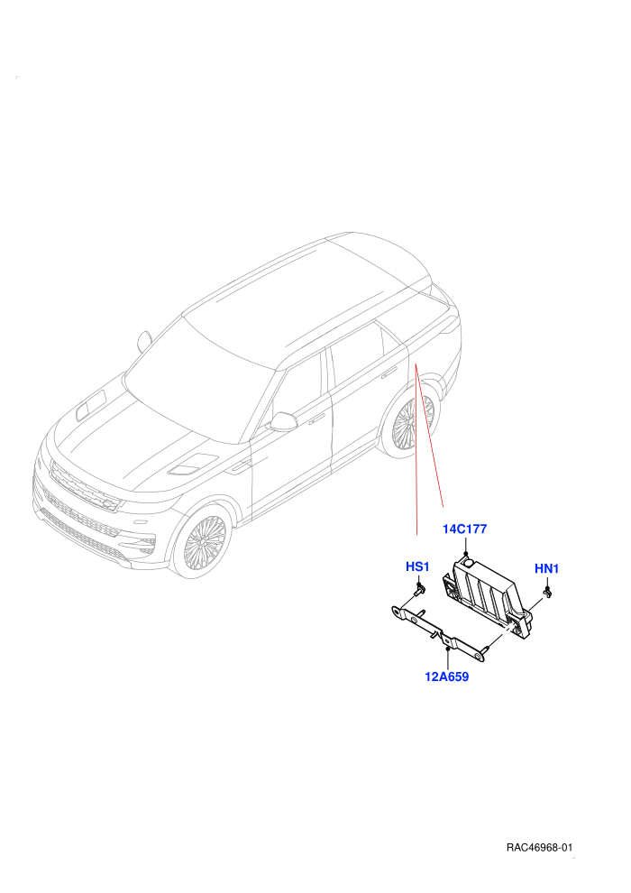 Vehicle Modules And Sensors ((+)CHN,Deployable Side Step Module,DEPLOYABLE SIDE STEPS)
