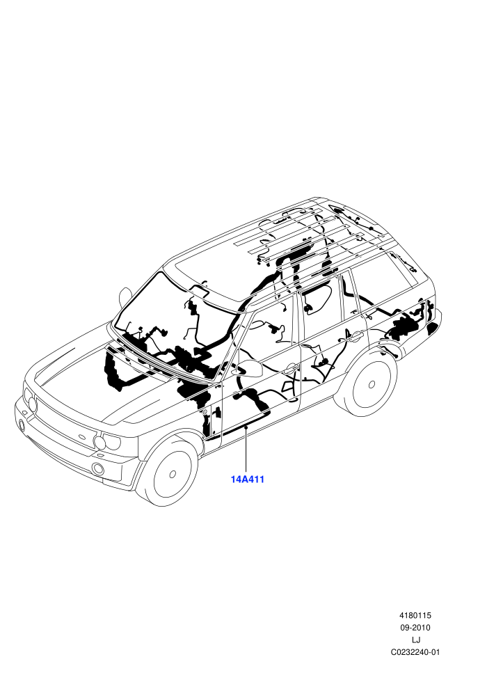 Electrical Wiring - Body And Rear ((V)FROMBA334633)