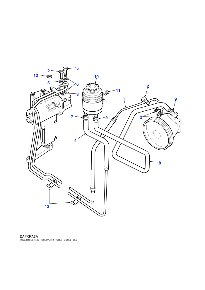 Power Steering Reservoir (With Diesel Engines,With Power Steering)