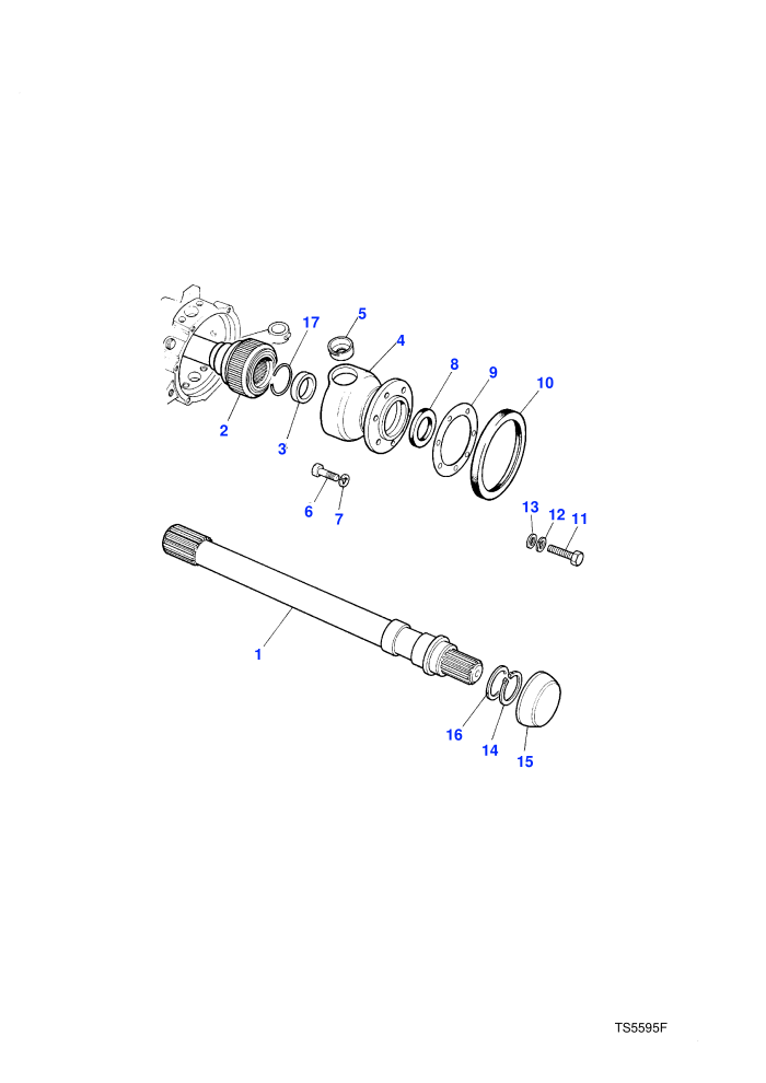 Drive Shafts (4 Wheel Anti-Lock Braking System)