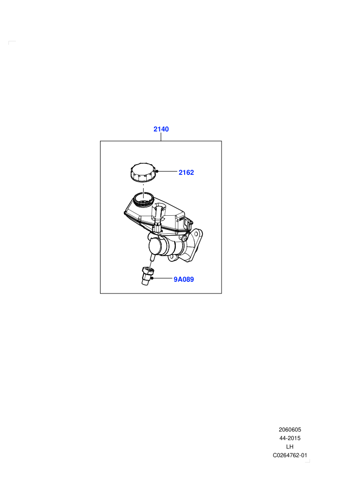 Master Cylinder - Brake System (Changsu (China))((V)TOGG134738 (V)FROMEG000001)